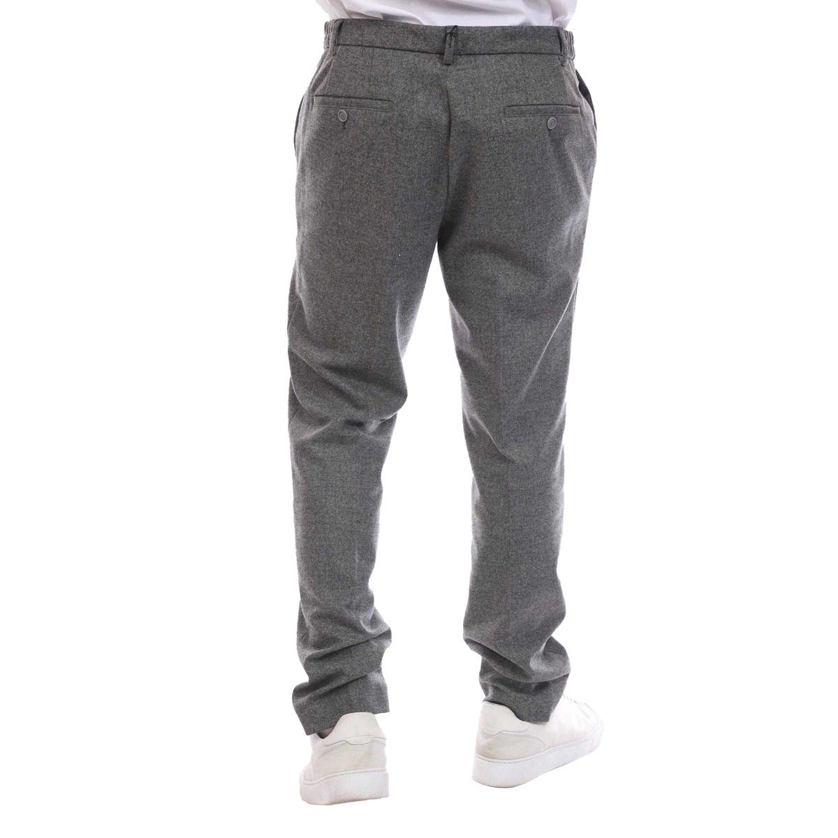 Silver - Back - Boss Mens P-Genius Trousers