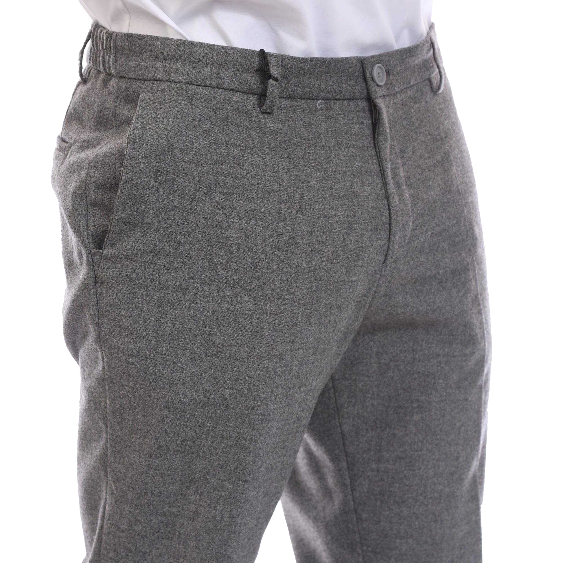 Silver - Side - Boss Mens P-Genius Trousers
