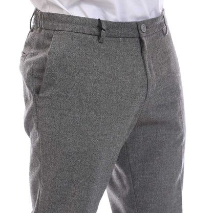 Silver - Side - Boss Mens P-Genius Trousers