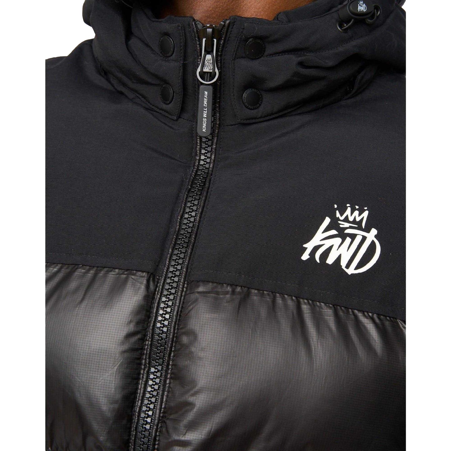 Black - Lifestyle - Kings Will Dream Mens Summs Puffer Jacket