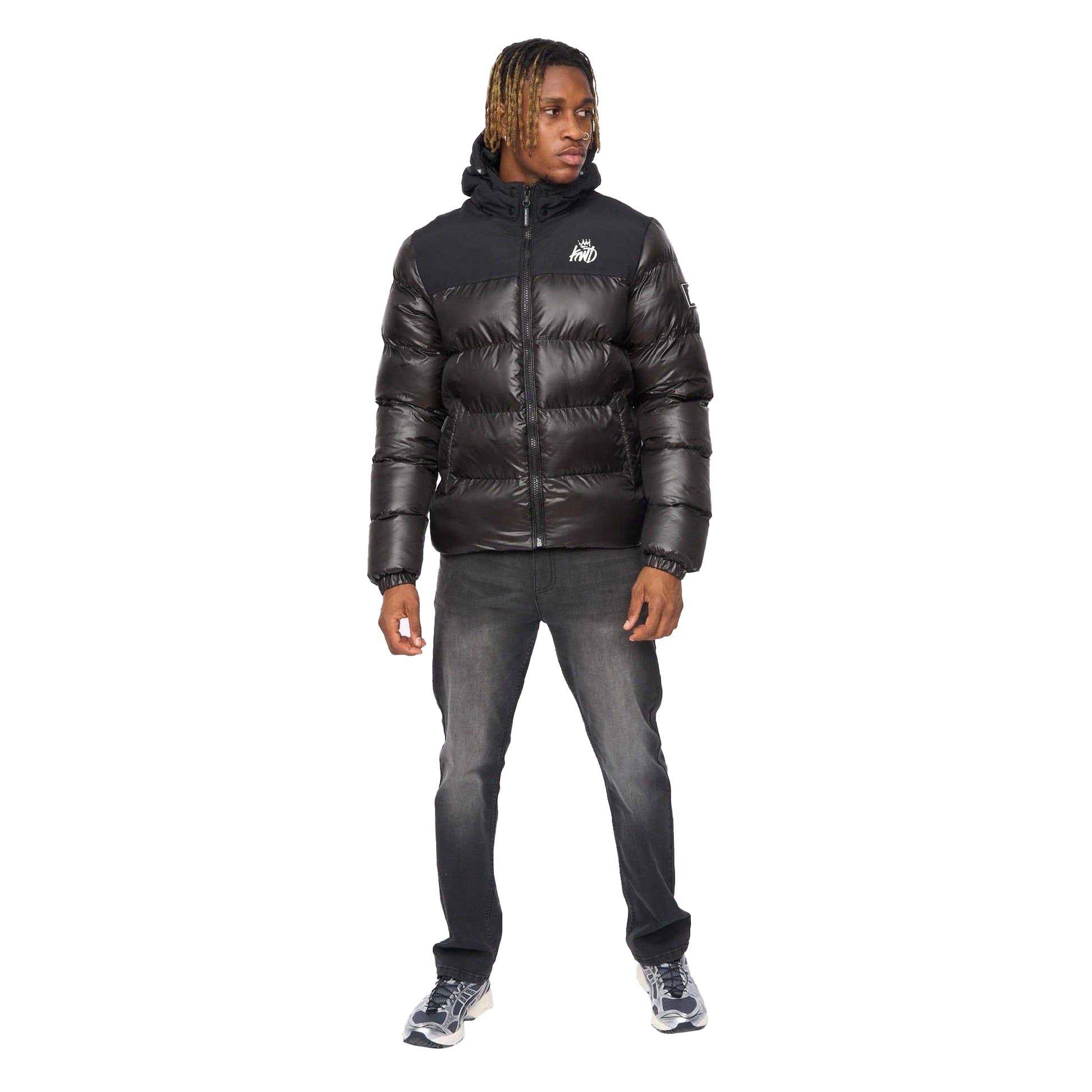 Black - Pack Shot - Kings Will Dream Mens Summs Puffer Jacket