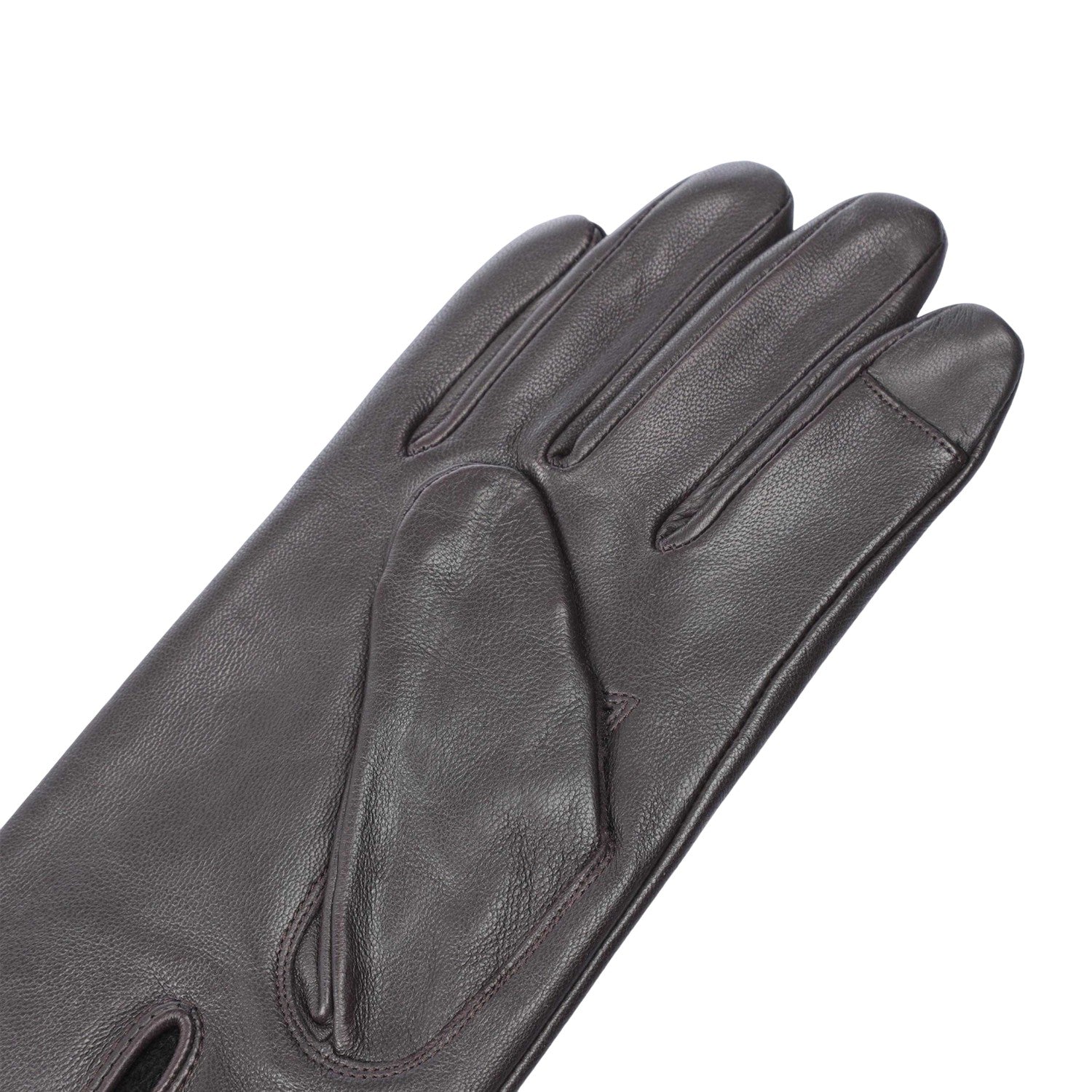Brown - Lifestyle - Boss Mens Gioli Leather Gloves