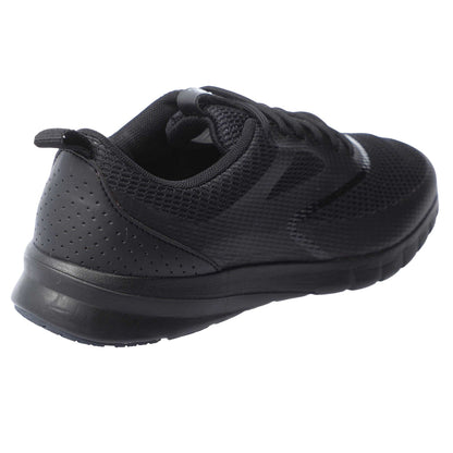 Black - Back - Fabric Unisex Adult Draco Safety Shoes