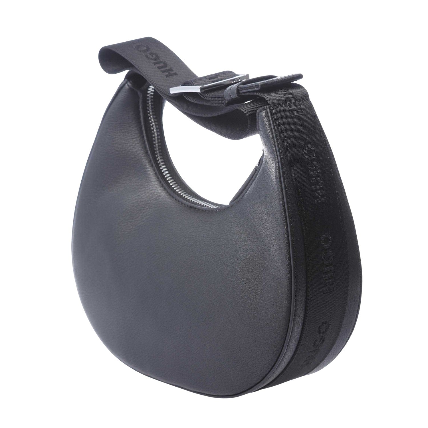Black - Back - Hugo Womens-Ladies Bel 2.0 Hobo Bag