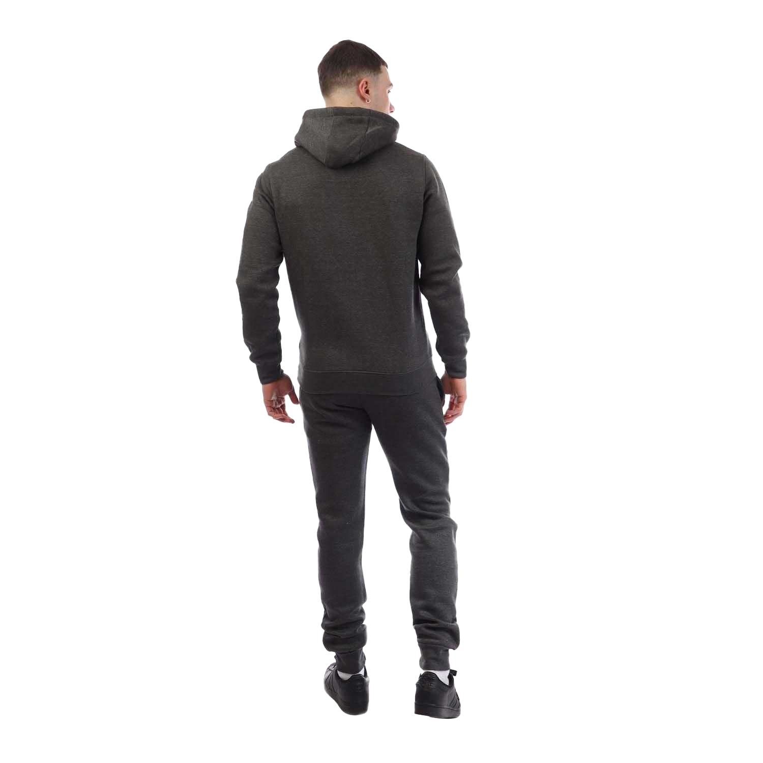 Charcoal - Back - Duck and Cover Mens Merchell Tracksuit