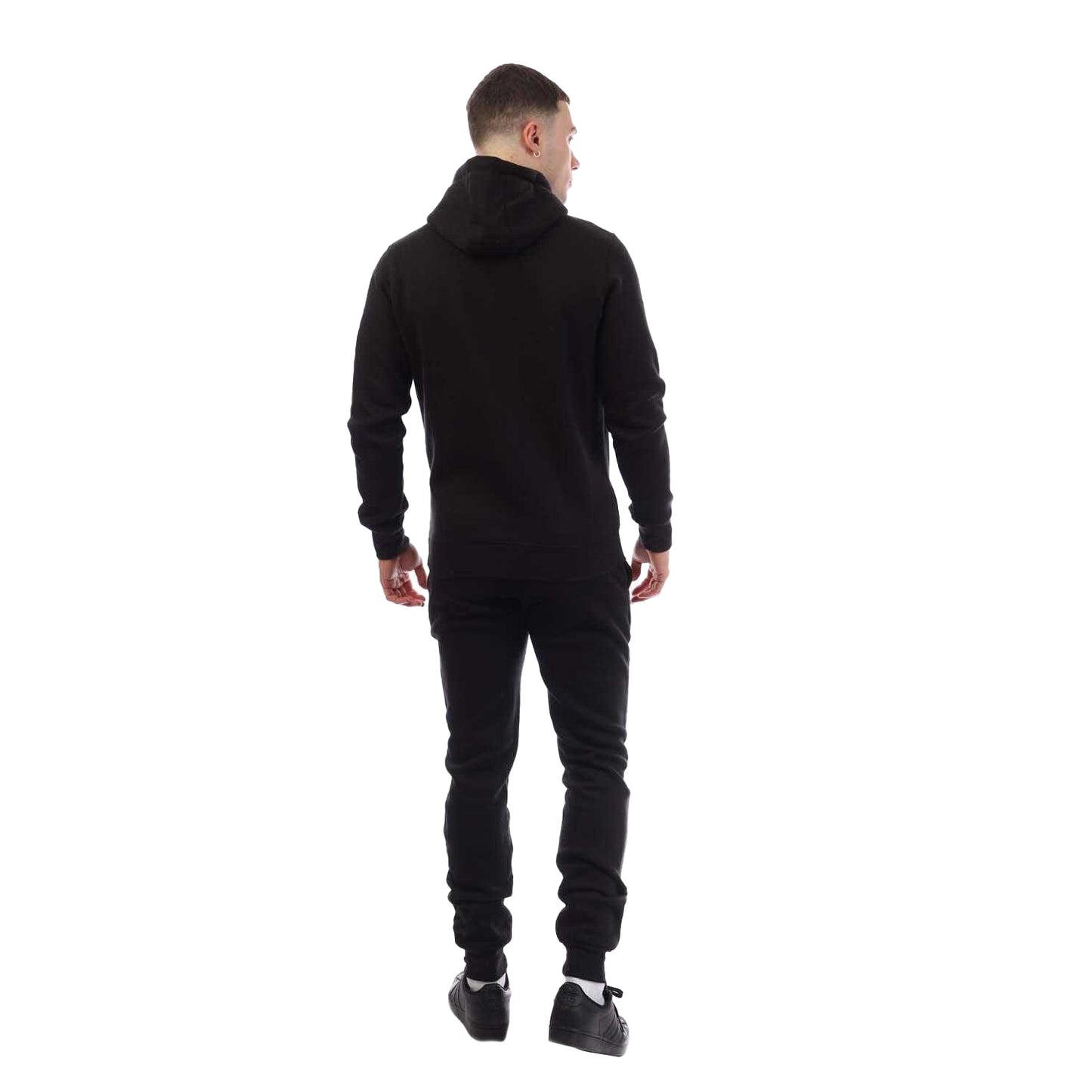 Black - Back - Duck and Cover Mens Merchell Tracksuit