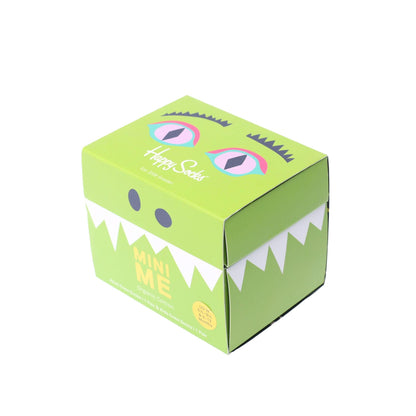Green - Front - Happy Socks Childrens-Kids Mini Me Confetti Socks Set (Pack of 2)