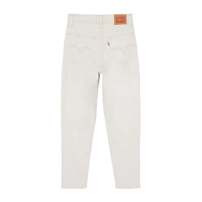 White - Back - Levis Womens-Ladies High Waist Mom Jeans