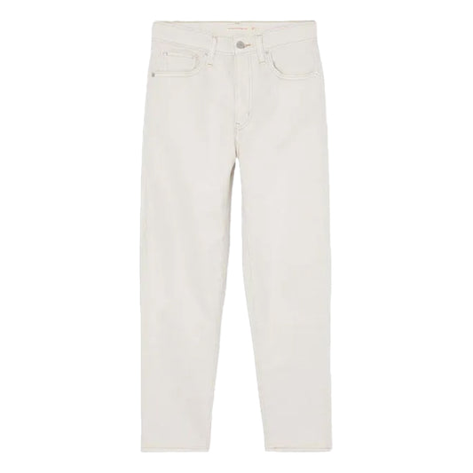 White - Front - Levis Womens-Ladies High Waist Mom Jeans