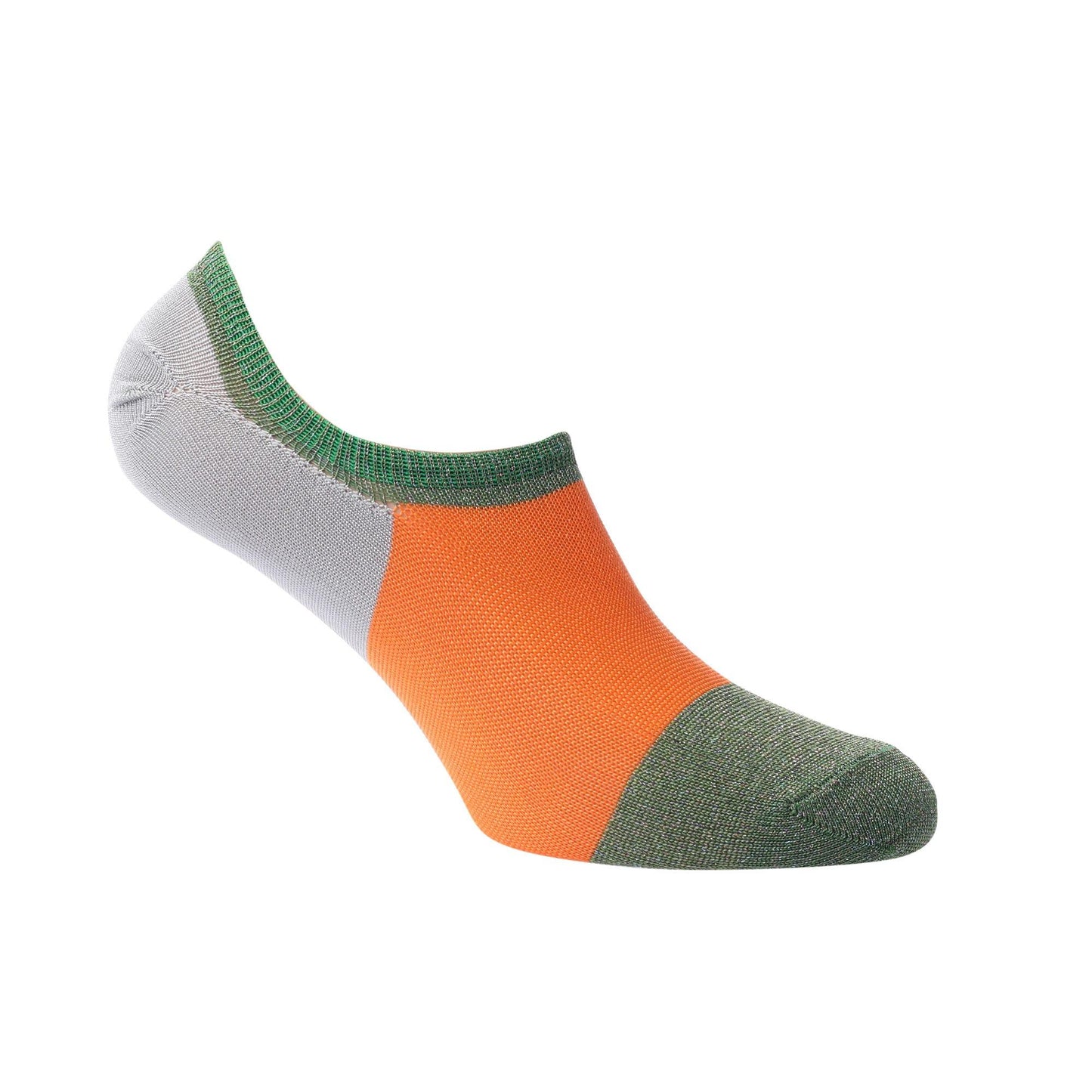 Orange - Front - Happy Socks Unisex Adult Isa No Show Socks