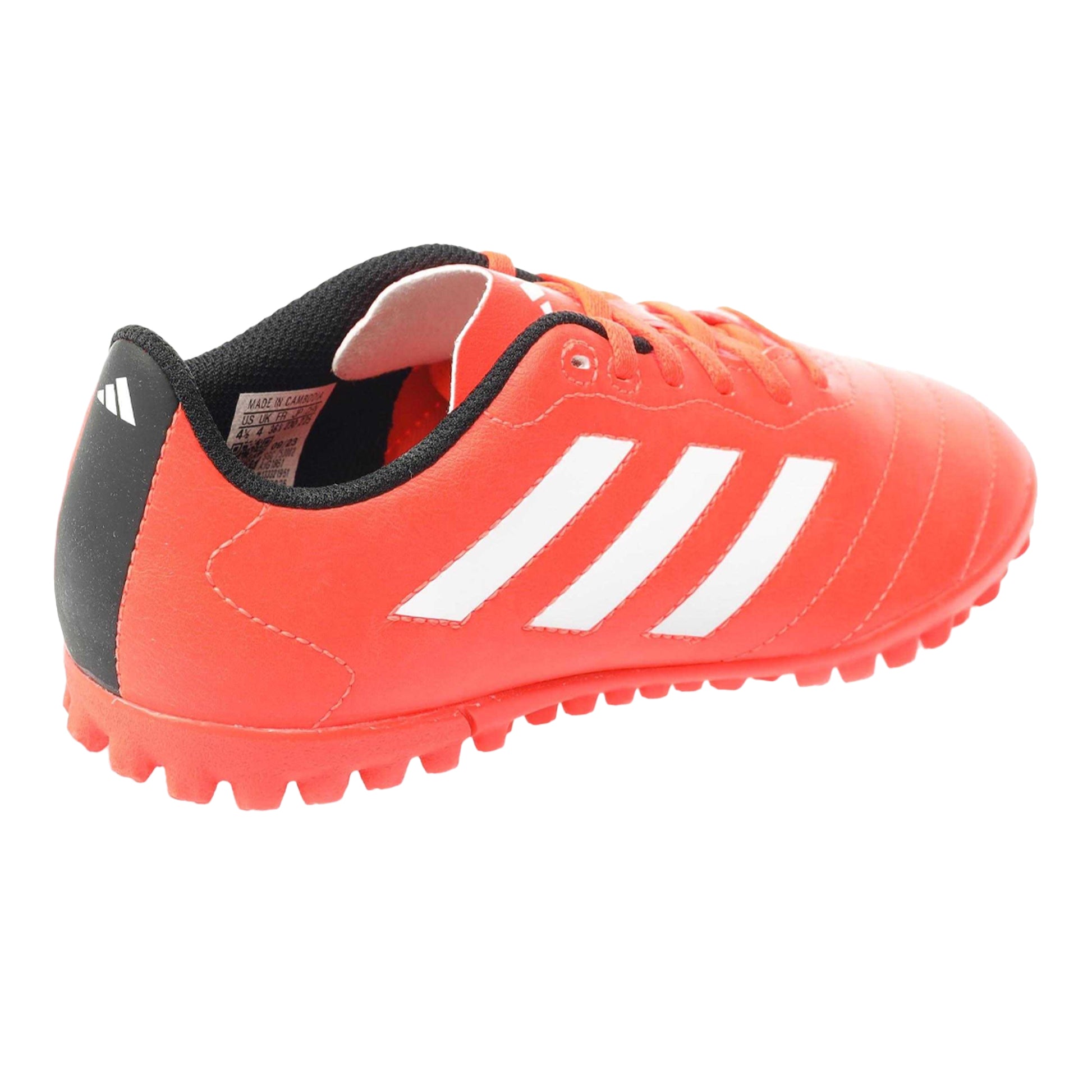 Red - Back - Adidas Childrens-Kids Goletto VII Firm Ground Football Boots