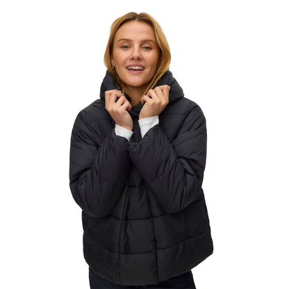 Black - Side - Vero Moda Womens-Ladies Belinda Padded Jacket
