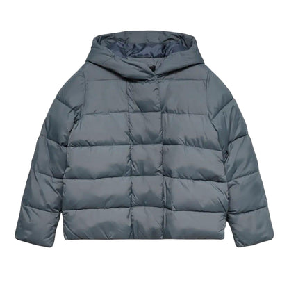 Grey - Front - Vero Moda Womens-Ladies Belinda Padded Jacket