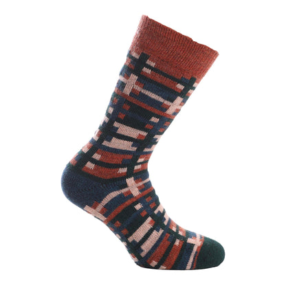 Brown - Back - Happy Socks Unisex Adult Marika Socks