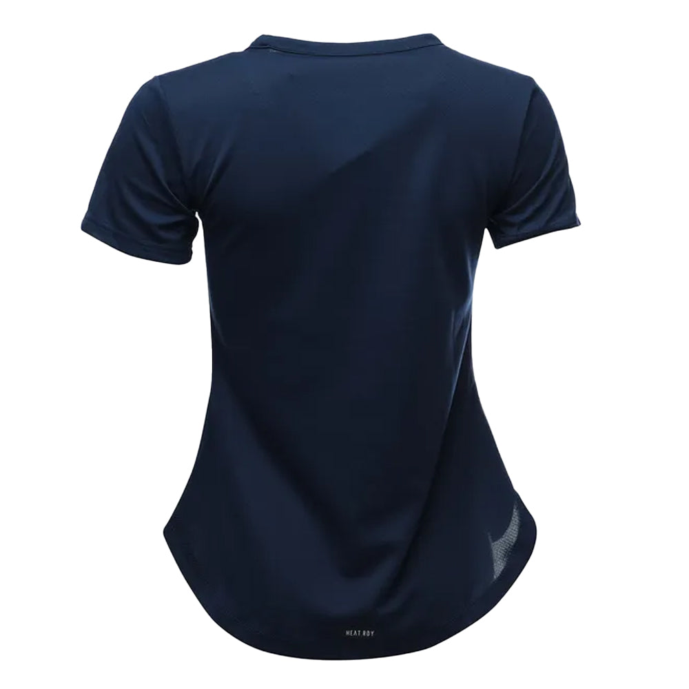 Indigo - Back - Adidas Womens-Ladies Judo Heat.Rdy Technology T-Shirt