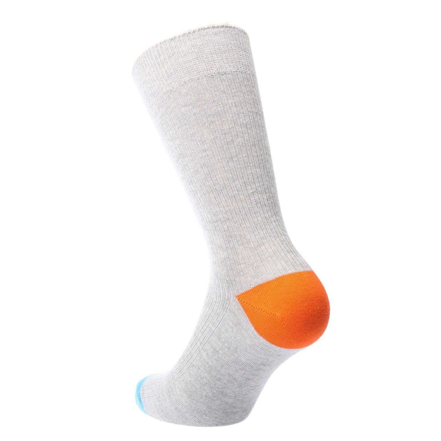 Grey - Back - Happy Socks Unisex Adult Smiling Socks