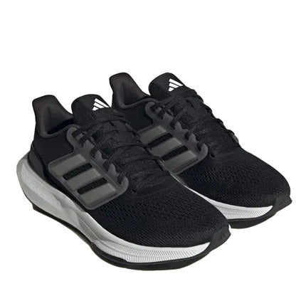 Black - Pack Shot - Adidas Womens-Ladies Ultrabounce Running Shoes