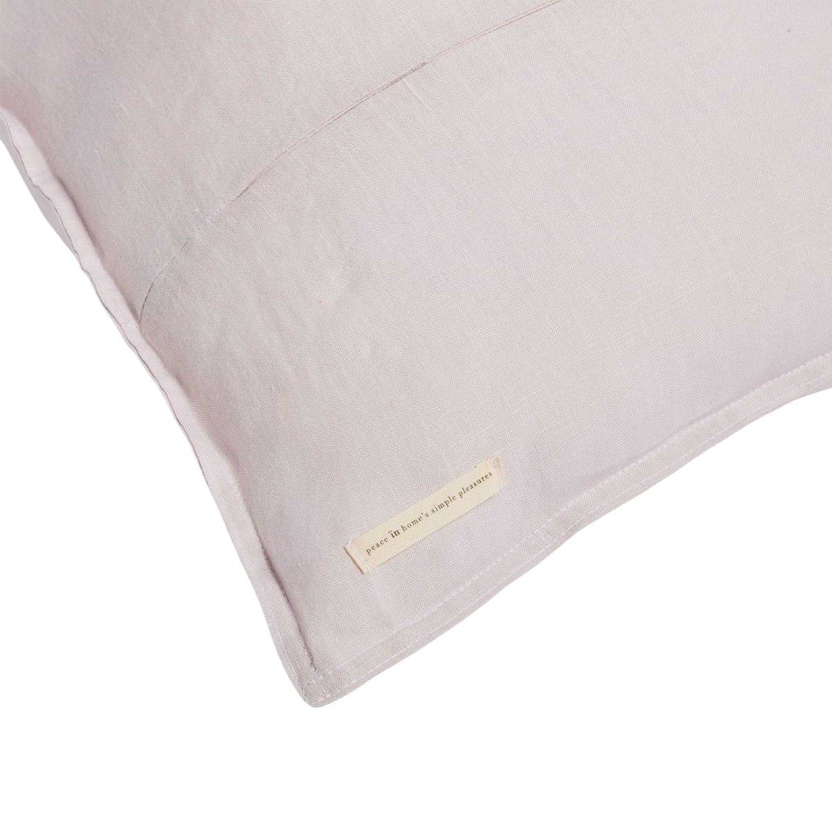 Lilac - Side - In Home Linen Square Cushion