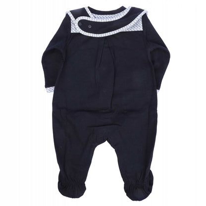 Blue - Back - Emporio Armani Baby Bodysuit