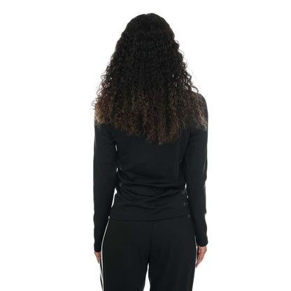 Black - Back - Adidas Womens-Ladies Tech-Fit Training Top