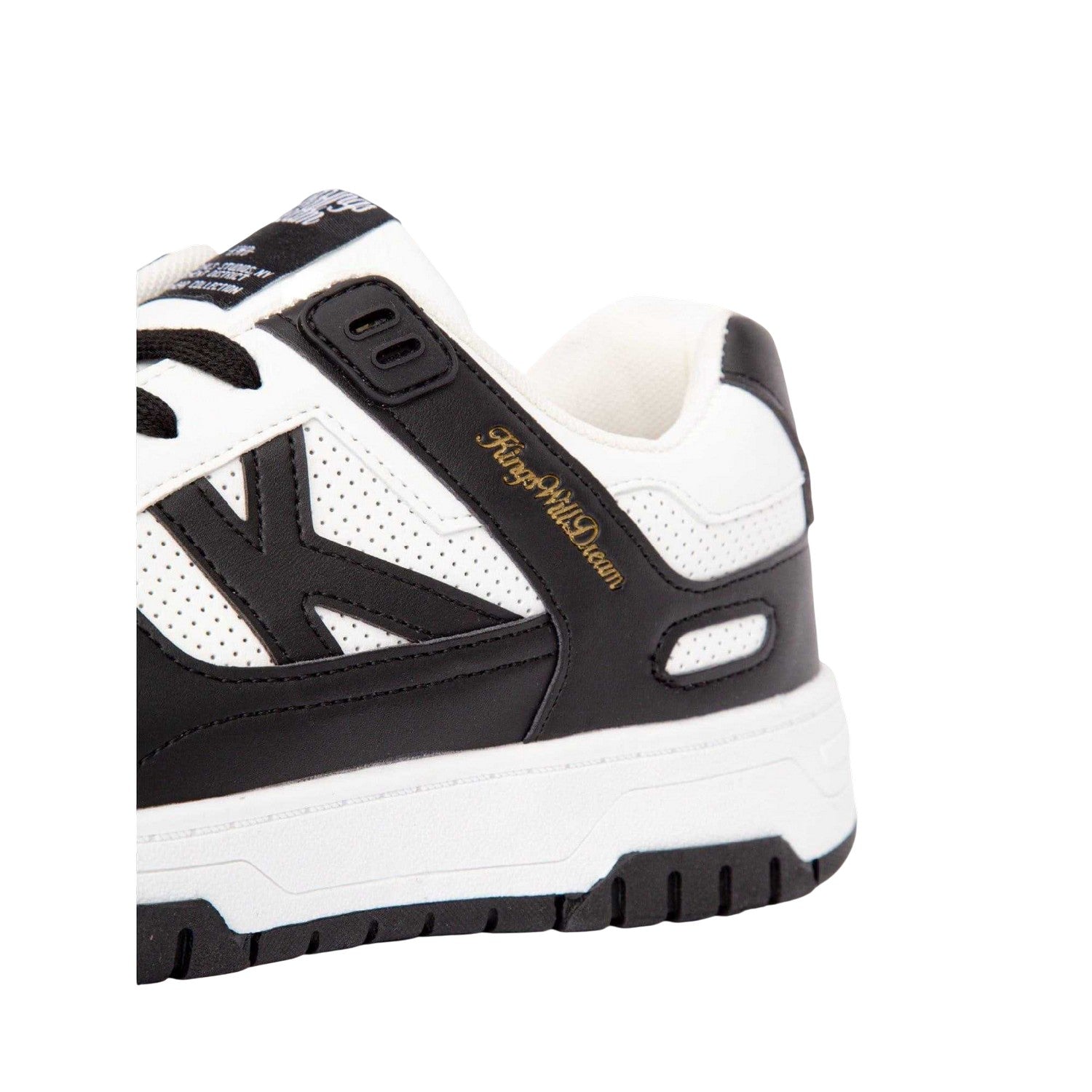 Black-White - Side - Kings Will Dream Mens Studio Kay Skate Shoes