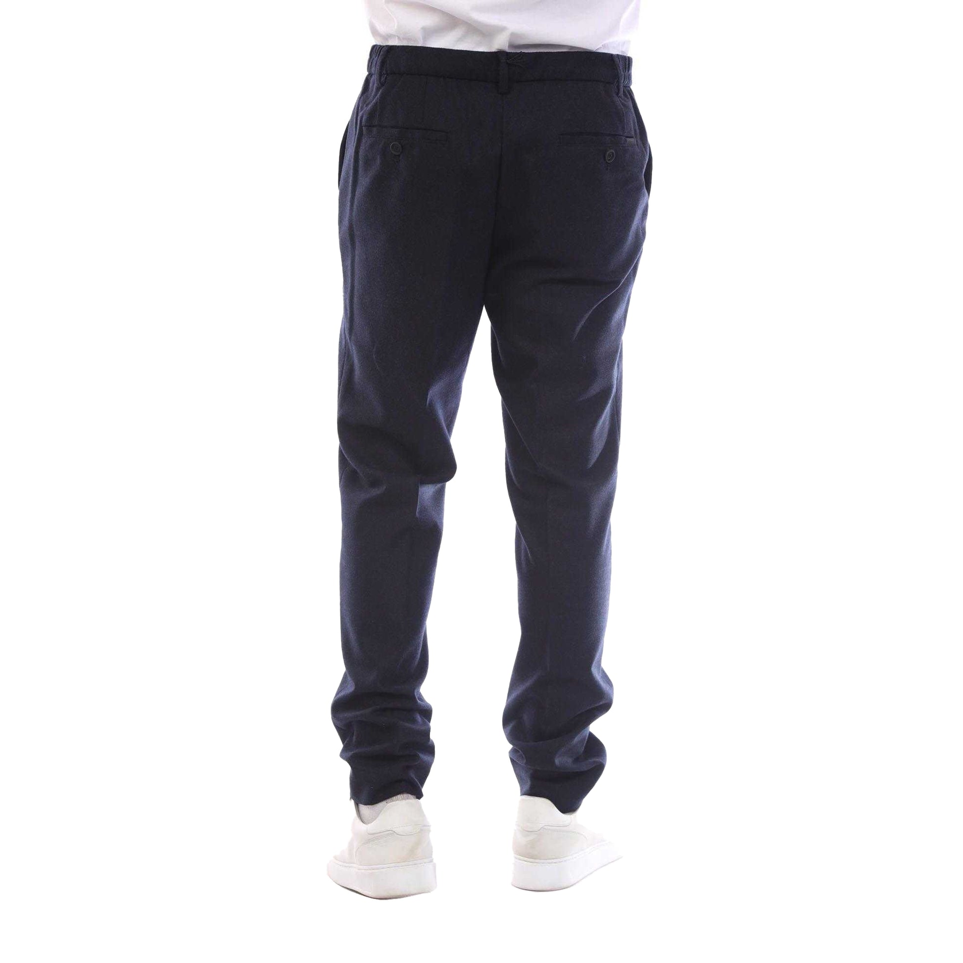 Dark Blue - Back - Boss Mens P-Genius Trousers