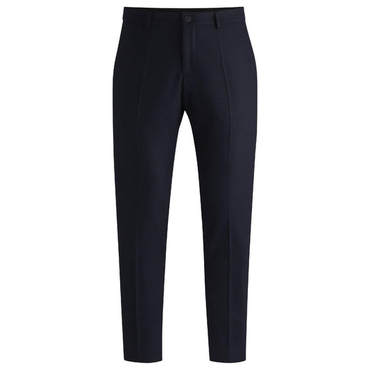 Blue - Front - Boss Mens P-Genius Trousers