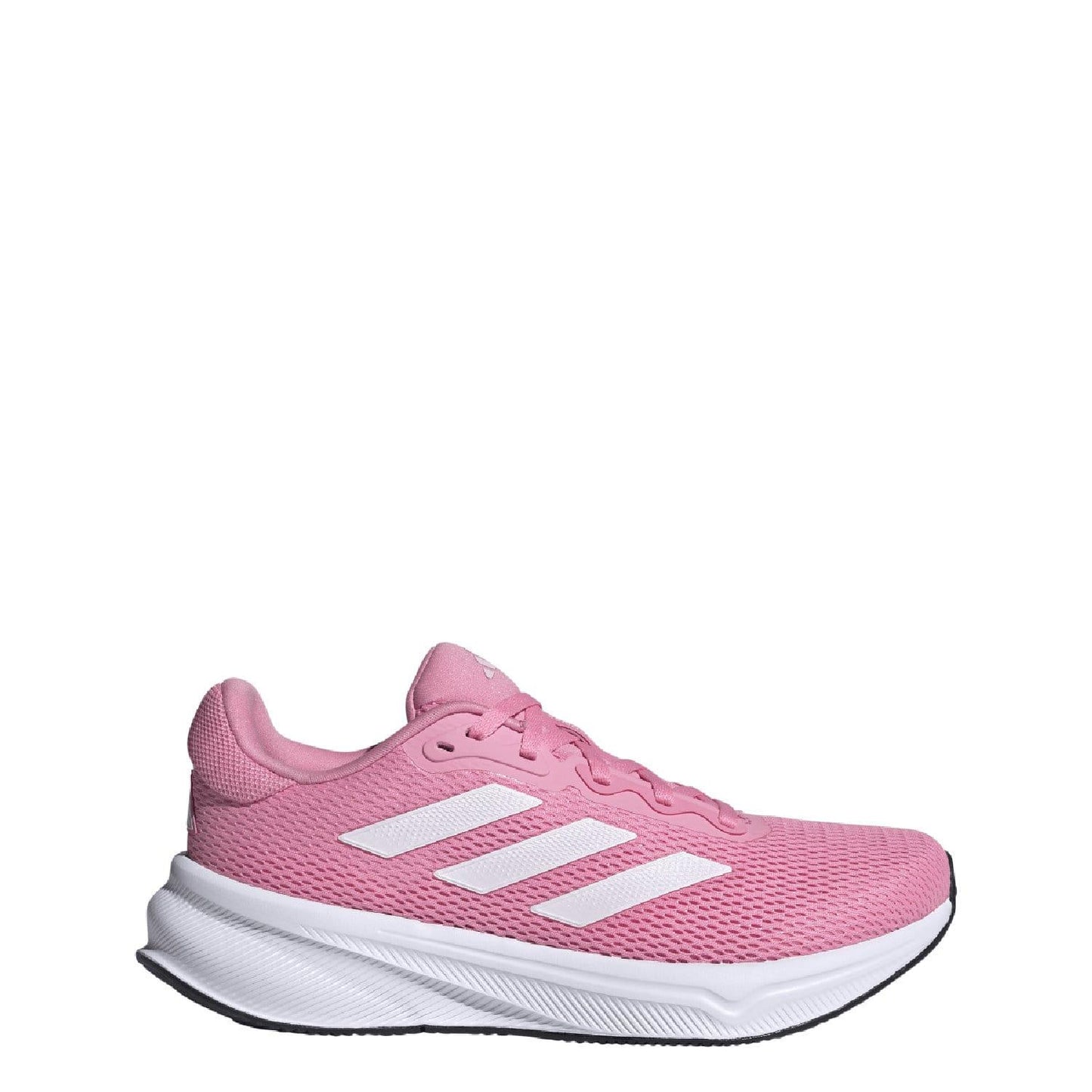 Pink - Back - Adidas Womens-Ladies Response Running Shoes
