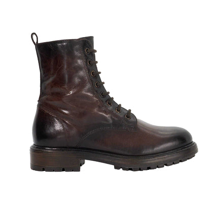 Brown - Lifestyle - Dune London Womens-Ladies Patley Leather Ankle Boots