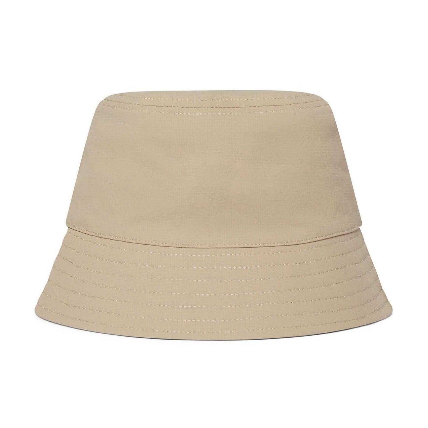 Beige - Back - Lyle & Scott Mens Ripstop Reversible Bucket Hat