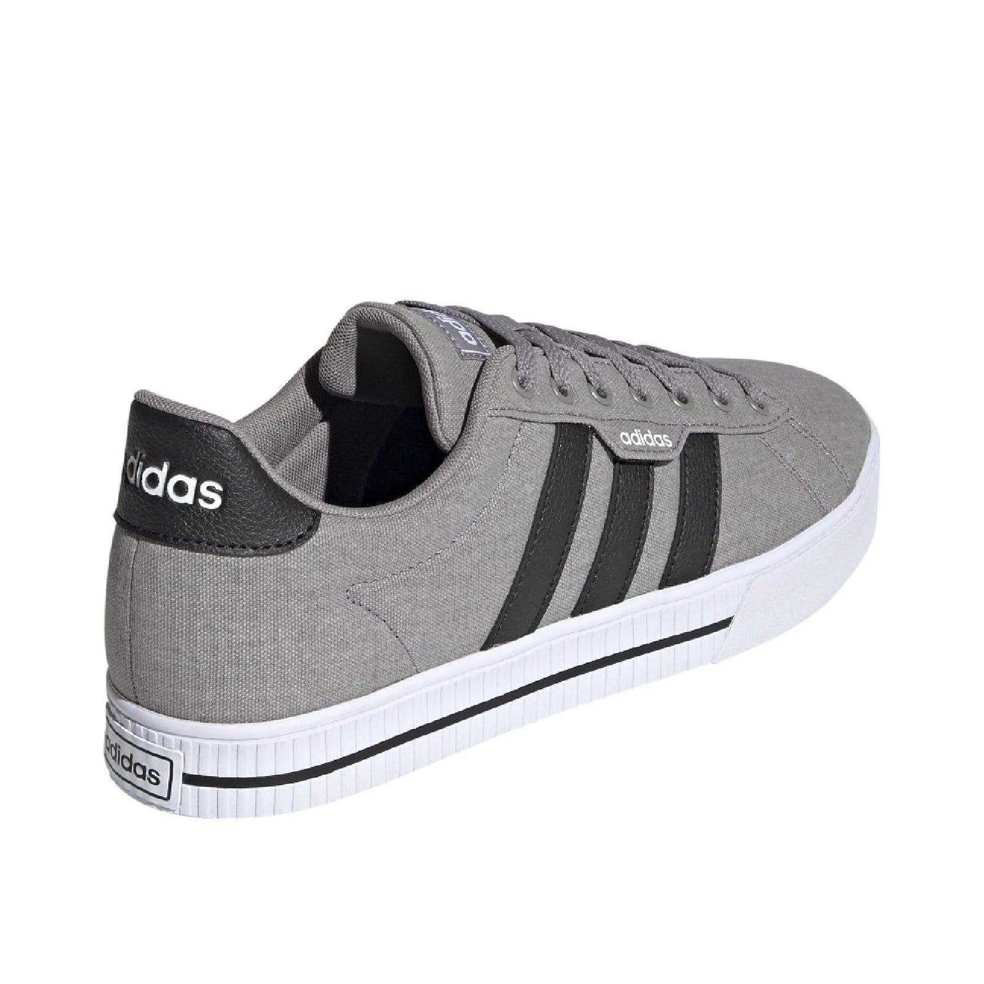 Grey - Back - Adidas Unisex Adult Daily 3.0 Trainers