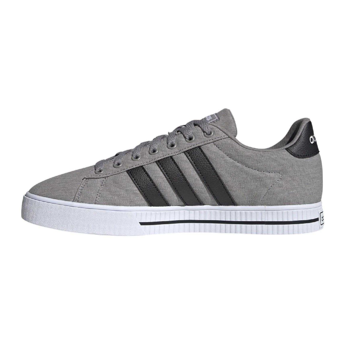 Grey - Side - Adidas Unisex Adult Daily 3.0 Trainers
