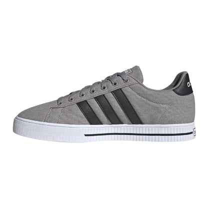 Grey - Side - Adidas Unisex Adult Daily 3.0 Trainers