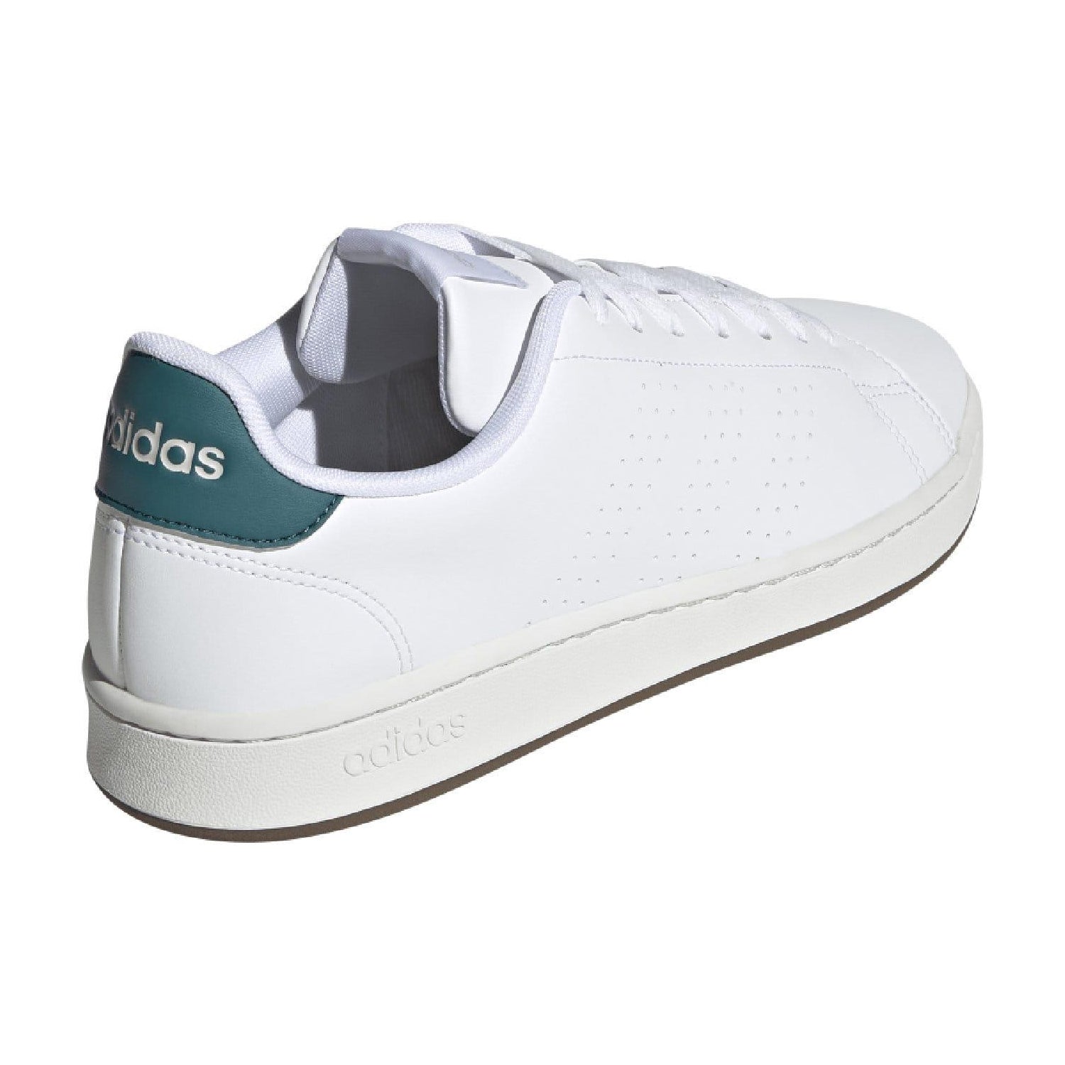 White - Back - Adidas Unisex Adult Advantage Trainers