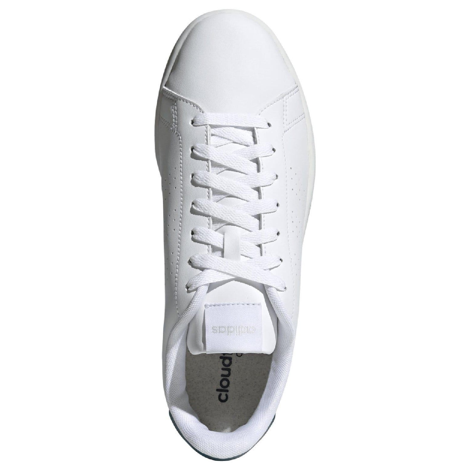 White - Lifestyle - Adidas Mens Advantage Trainers