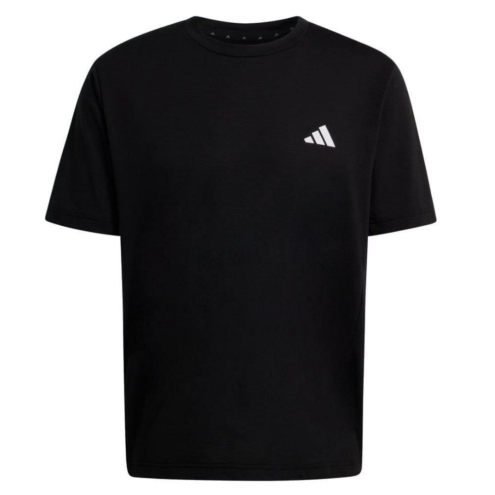 Black - Front - Adidas Mens Designed To Move Feelready Aeroready Sport T-Shirt