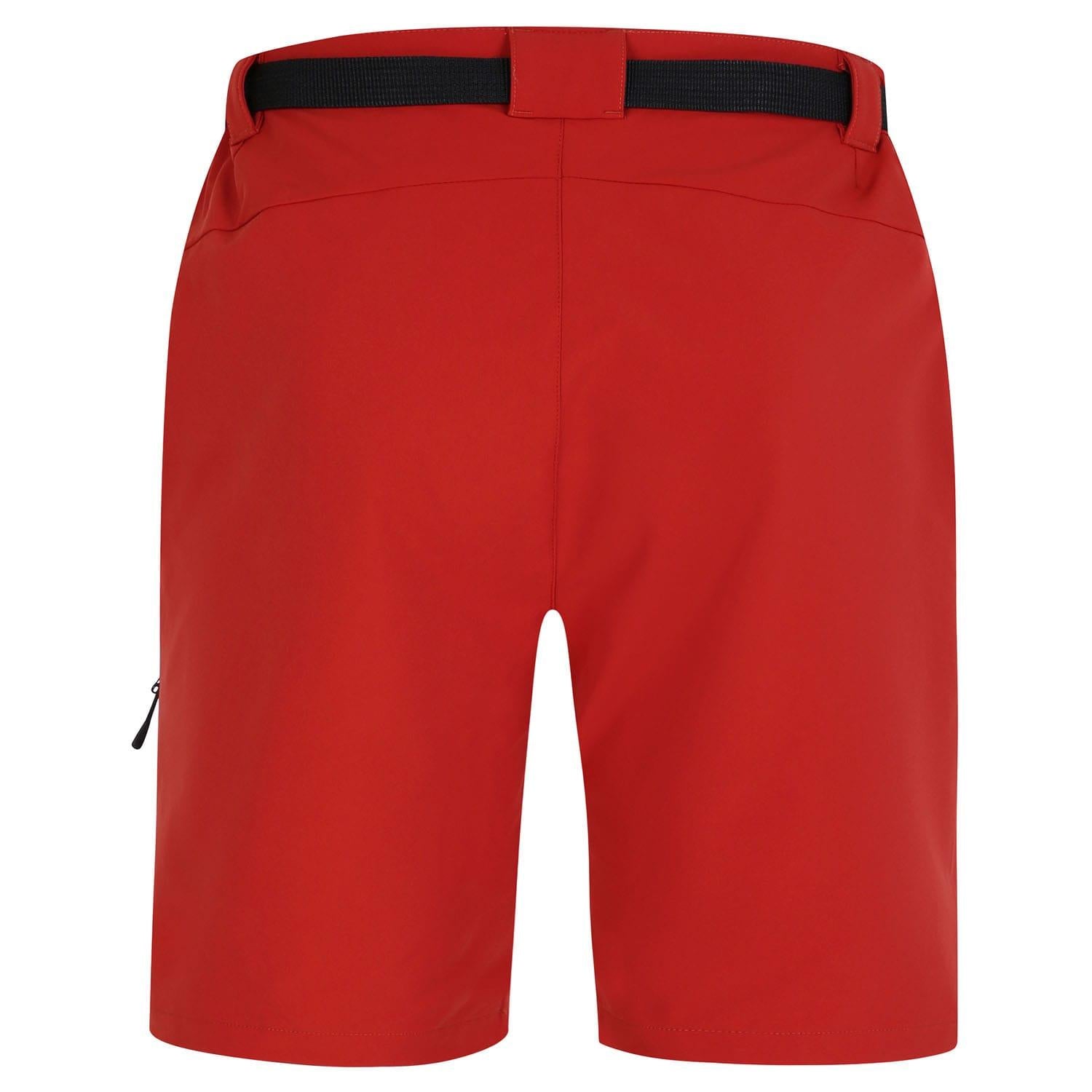 Red - Side - Dare 2B Mens Turned In Pro Walking Shorts