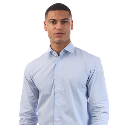 Blue - Side - Emporio Armani Mens Shirt