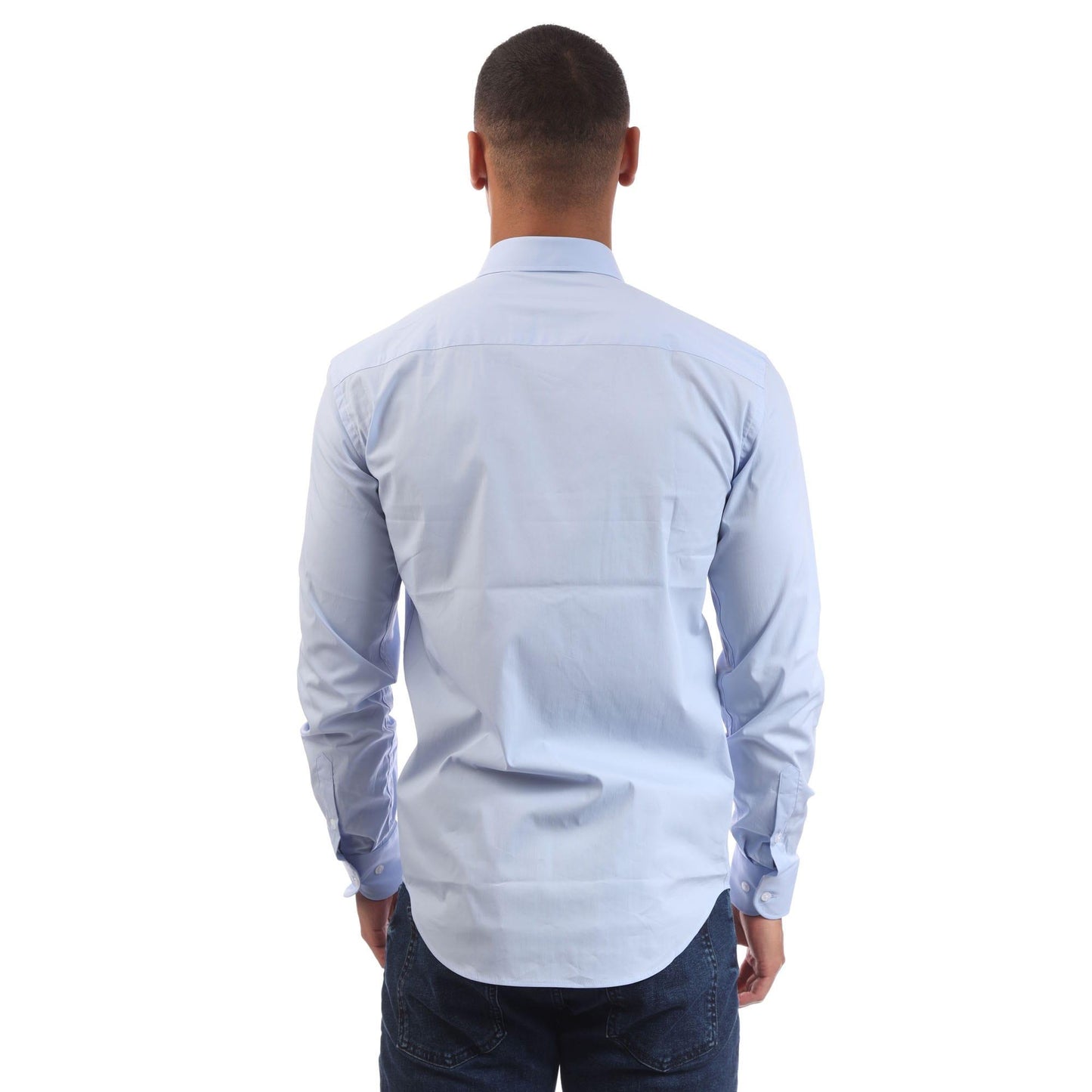 Blue - Lifestyle - Emporio Armani Mens Shirt