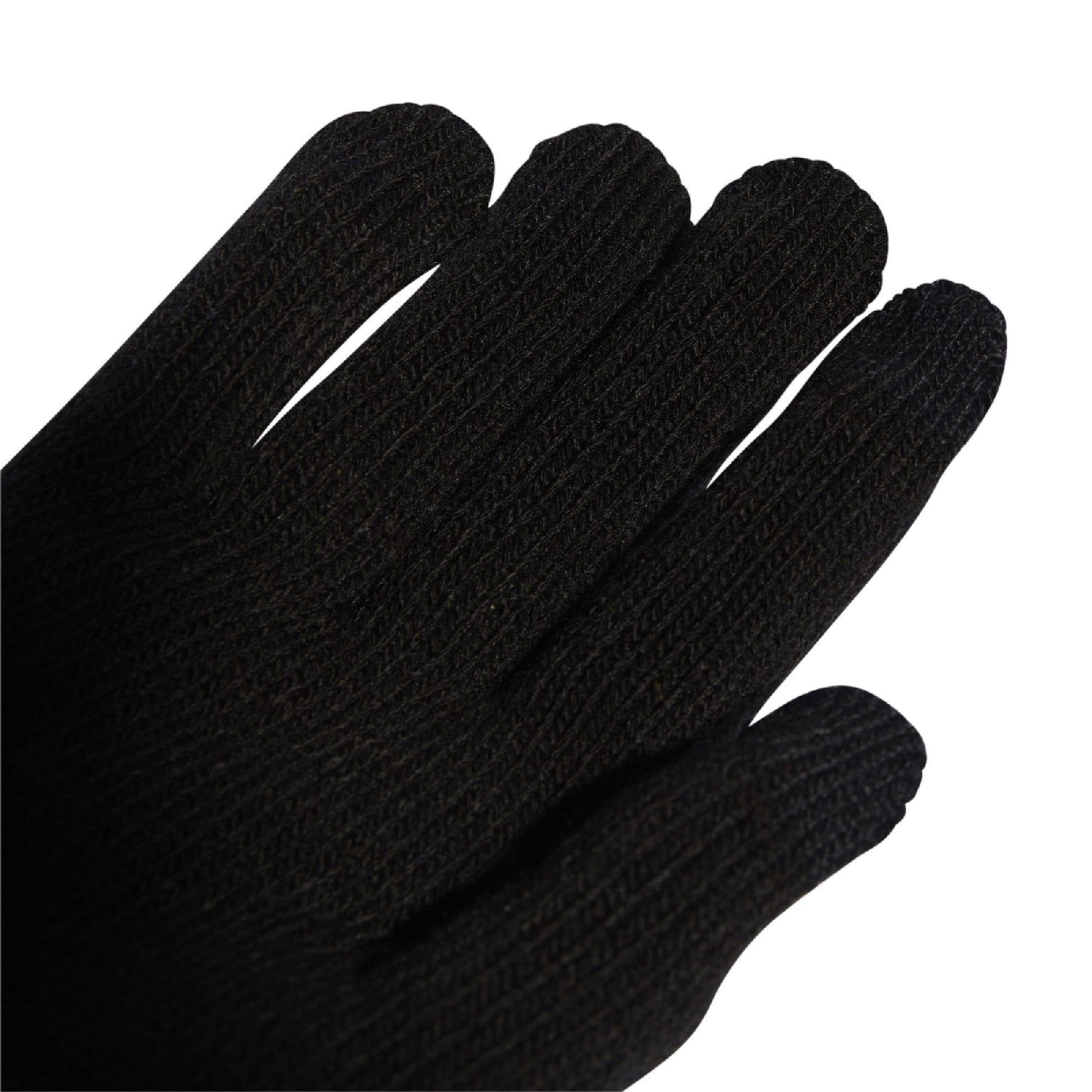 Black - Side - Adidas Unisex Adult Essential Gloves