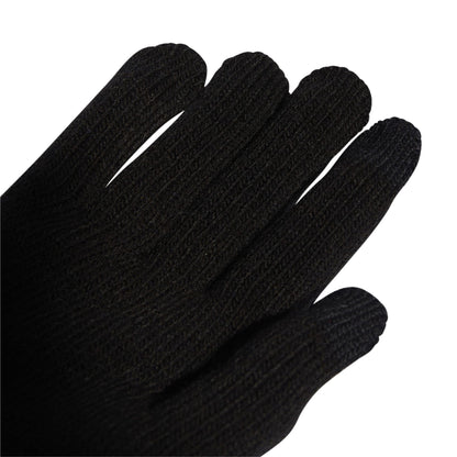 Black - Side - Adidas Unisex Adult Essential Gloves