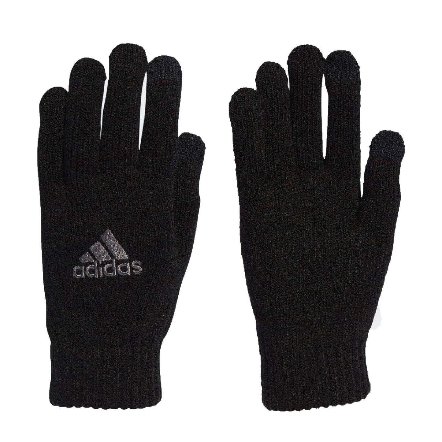 Black - Front - Adidas Unisex Adult Essential Gloves