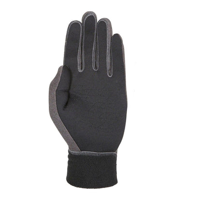 Grey - Back - Trespass Childrens-Kids Atherton Gloves
