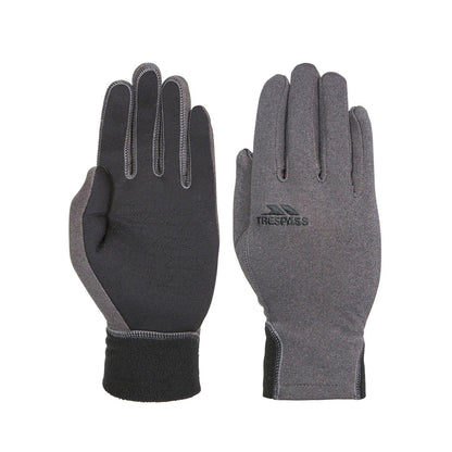 Grey - Side - Trespass Childrens-Kids Atherton Gloves