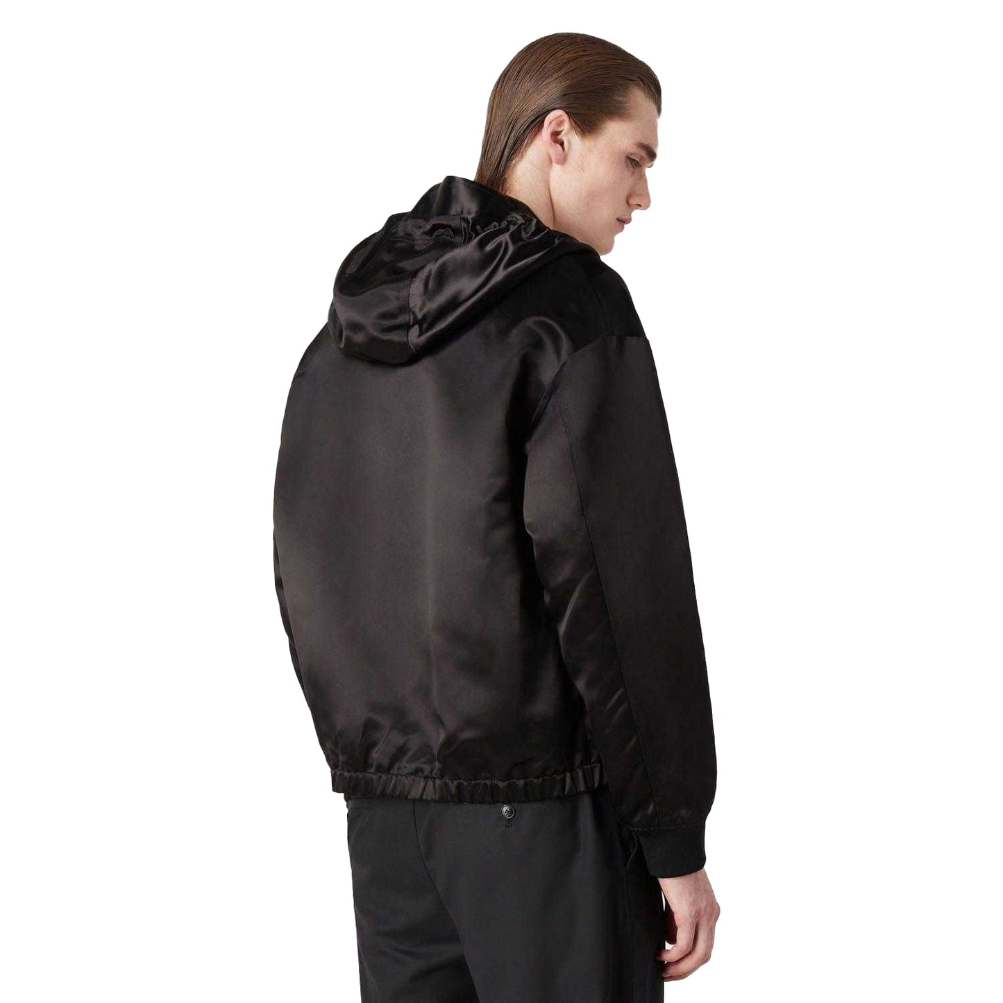 Black - Back - Emporio Armani Mens Jacket