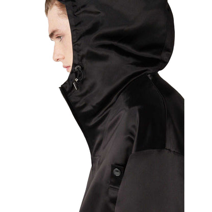 Black - Side - Emporio Armani Mens Jacket