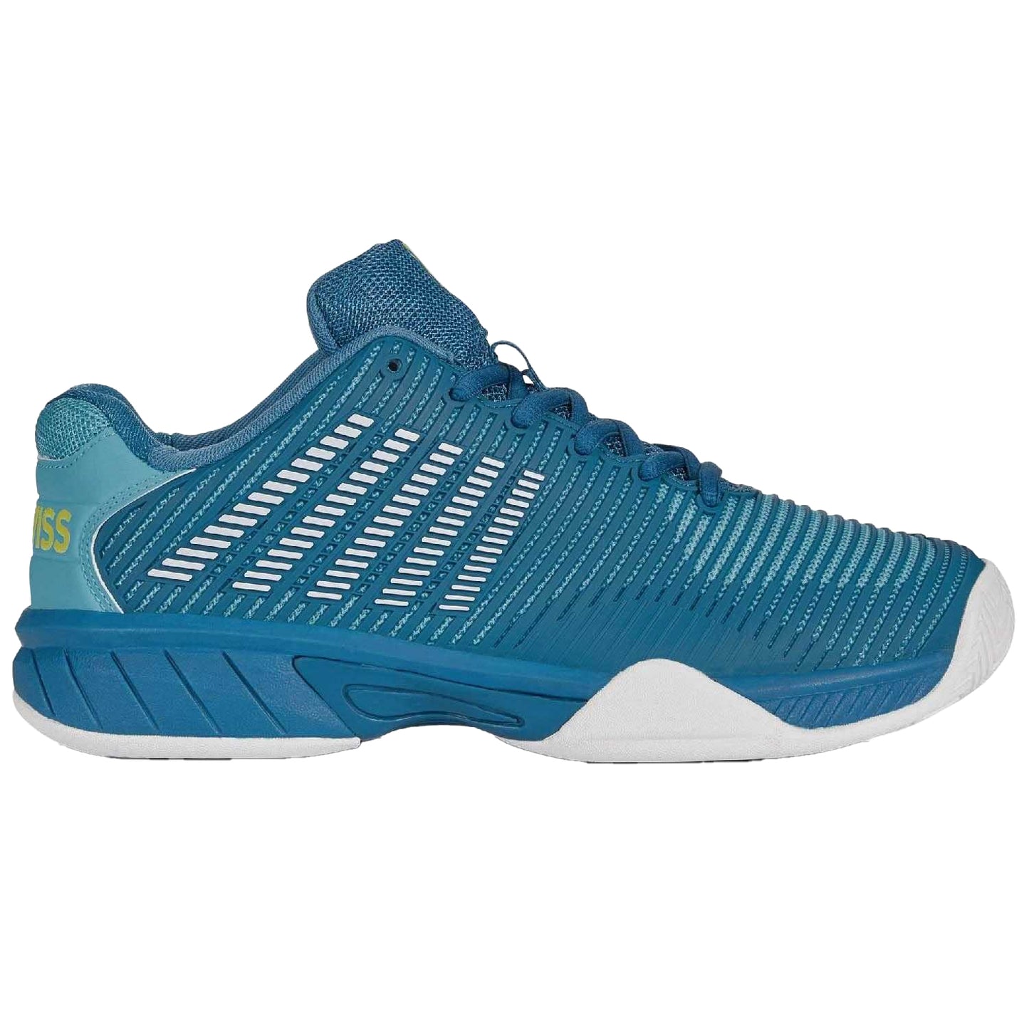 Blue - Lifestyle - K-Swiss Childrens-Kids Hypercourt Express 2 Faux Leather Tennis Trainers