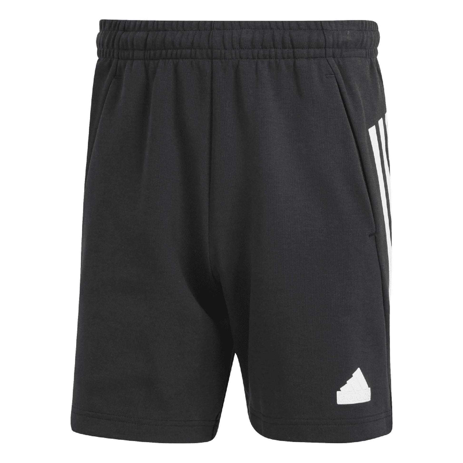 Black - Lifestyle - Adidas Mens Future Icons 3 Stripes Shorts