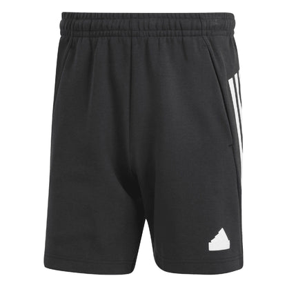 Black - Lifestyle - Adidas Mens Future Icons 3 Stripes Shorts