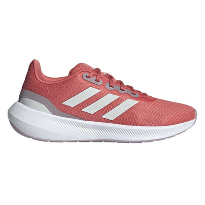 Red - Lifestyle - Adidas Womens-Ladies Runfalcon 3.0 Running Trainers
